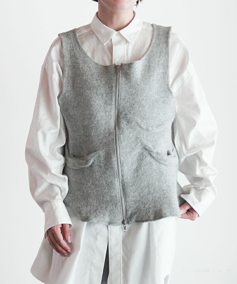 ＜Pillings＞distorted vest