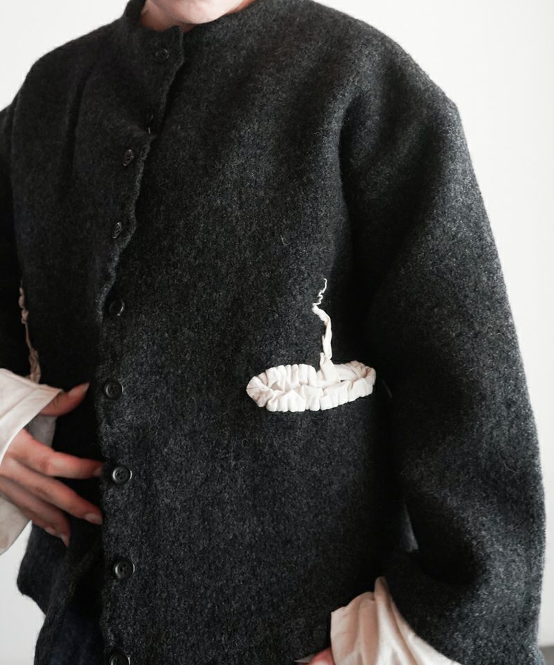  ＜Pillings＞Velvet jacket