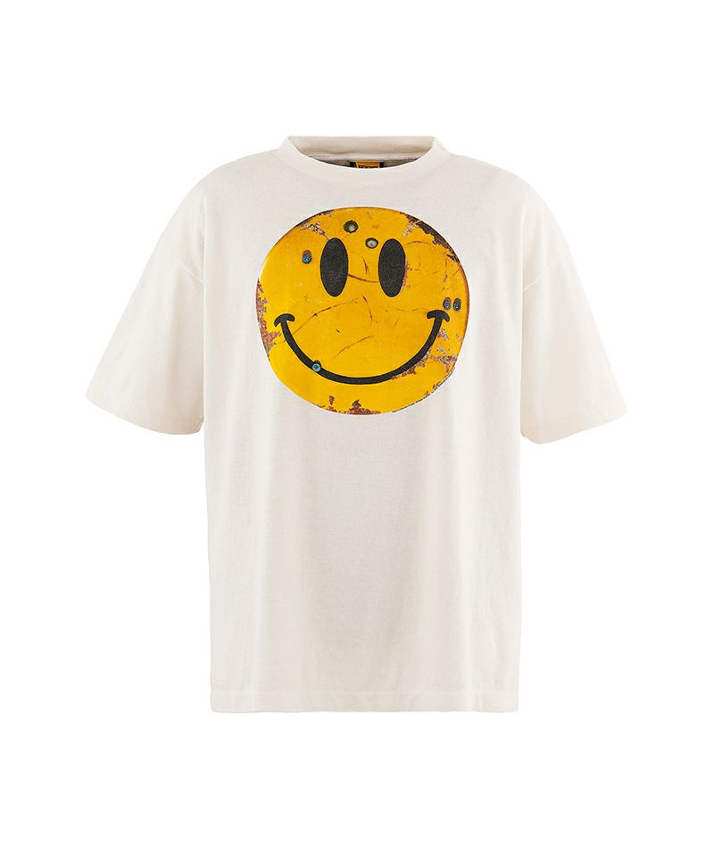 ＜SAINT MICHAEL＞KLF_SS TEE/SMILE/WHITE