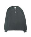 ＜KAMIYA＞BORO Waffleknit Henley L/S Tee