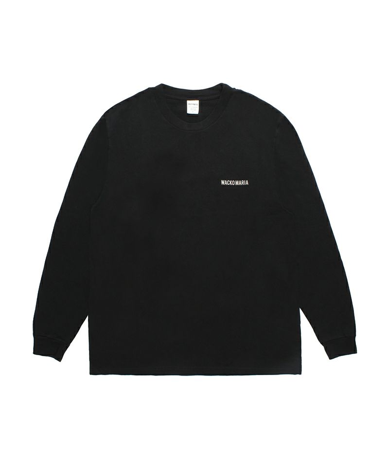 ＜WACKO MARIA＞WASHED HEAVY WEIGHT CREW NECK LS T-SHIRT