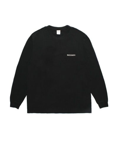 WACKO MARIA＞WASHED HEAVY WEIGHT CREW NECK LS T-SHIRT
