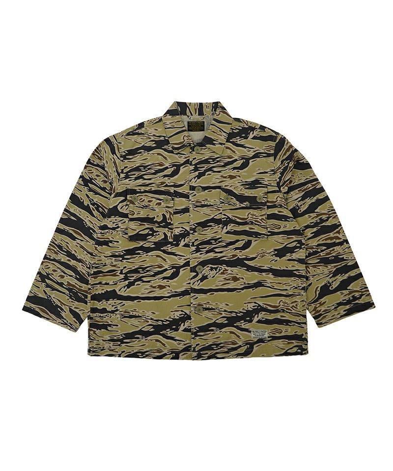 ＜WACKO MARIA＞TIGERCAMO ARMY SHIRT(TYPE-2)