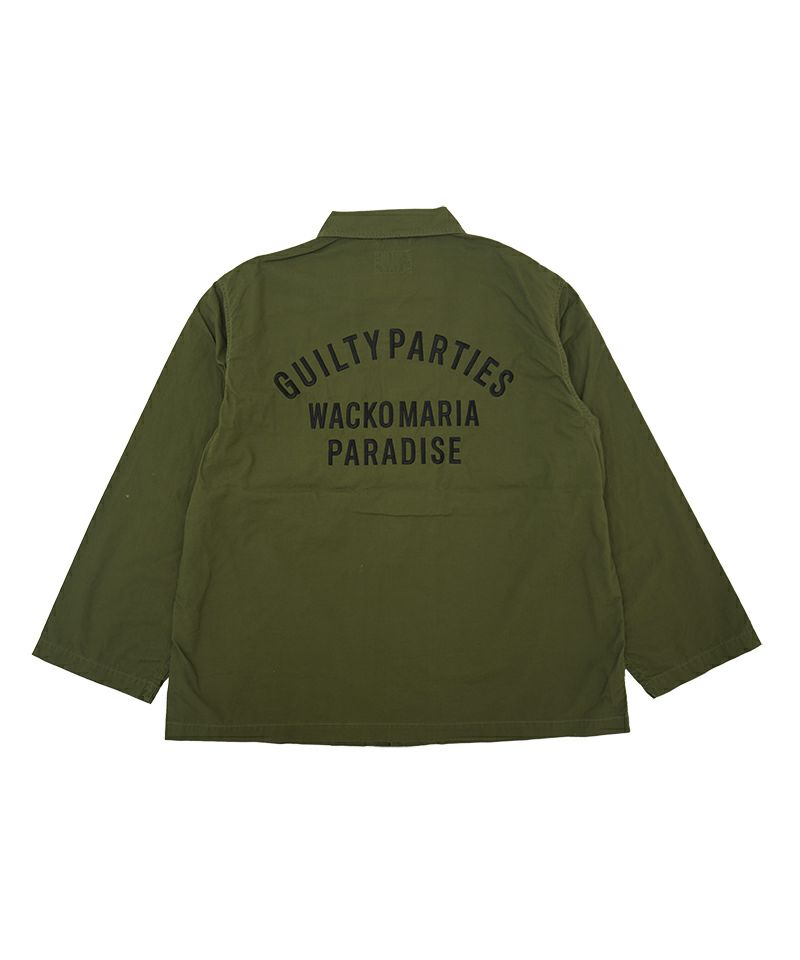 ワコマリア　アーミーシャツ　ミリタリー　WACKO MARIA WACKO MARIA | ワコマリア ARMY SHIRT TYPE 3 #KHAKI [21SS-WMO