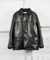 ＜MASSES＞LEATHER CAR COAT Y's