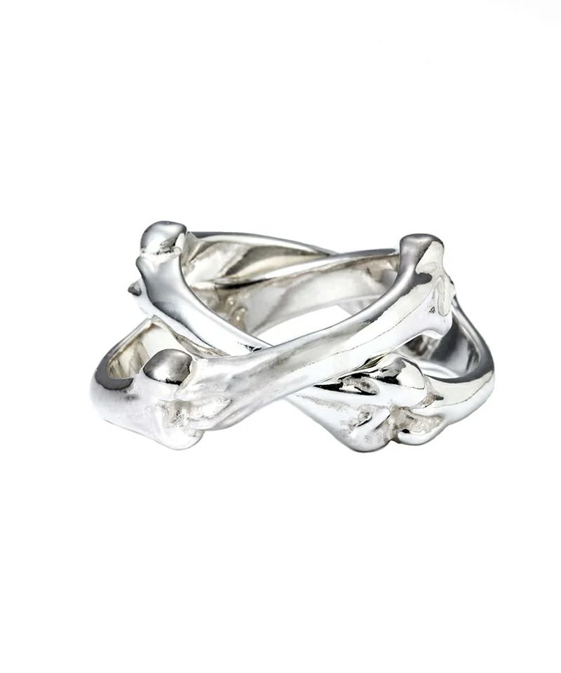  ＜TAKAHIROMIYASHITATheSoloist.＞bone shaped dual ring.