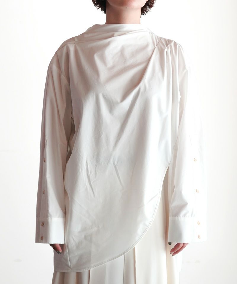 ＜PHOTOCOPIEU＞ASYMMETRIC SHIRT