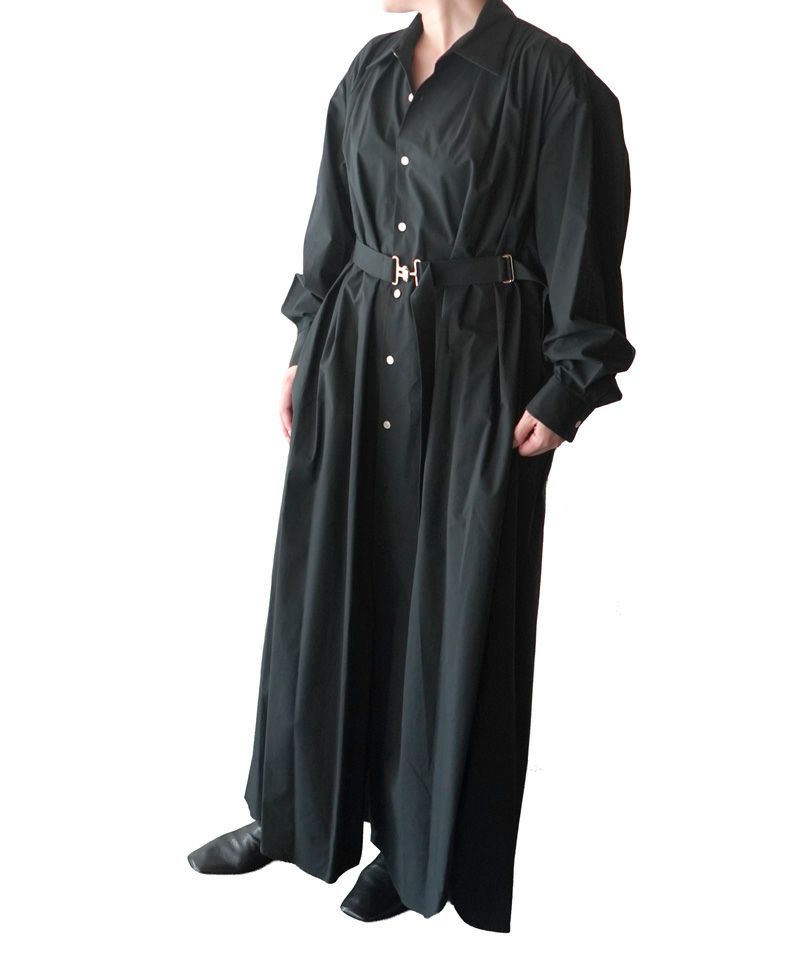 ＜PHOTOCOPIEU＞BELTED SHIRT DRESS