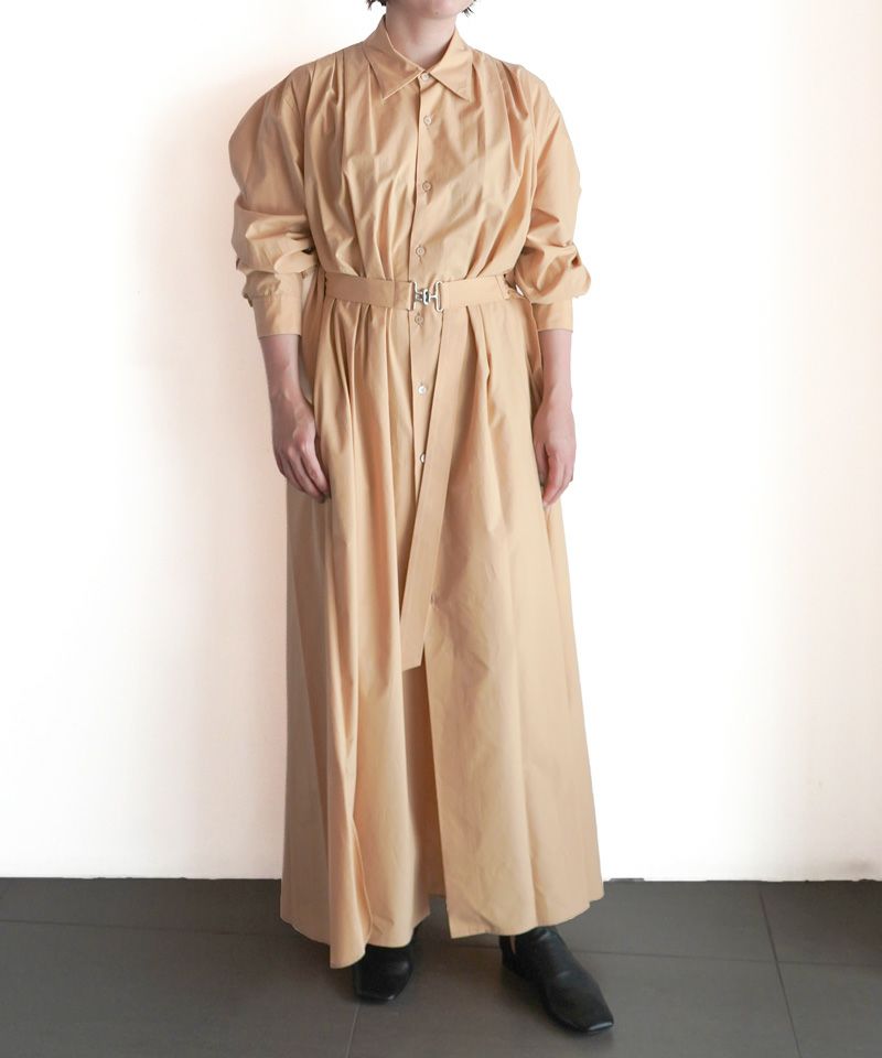 ＜PHOTOCOPIEU＞BELTED SHIRT DRESS