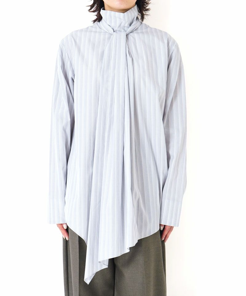 ＜BOWTE＞COTTON BROAD KNOT LIKE BLOUSE