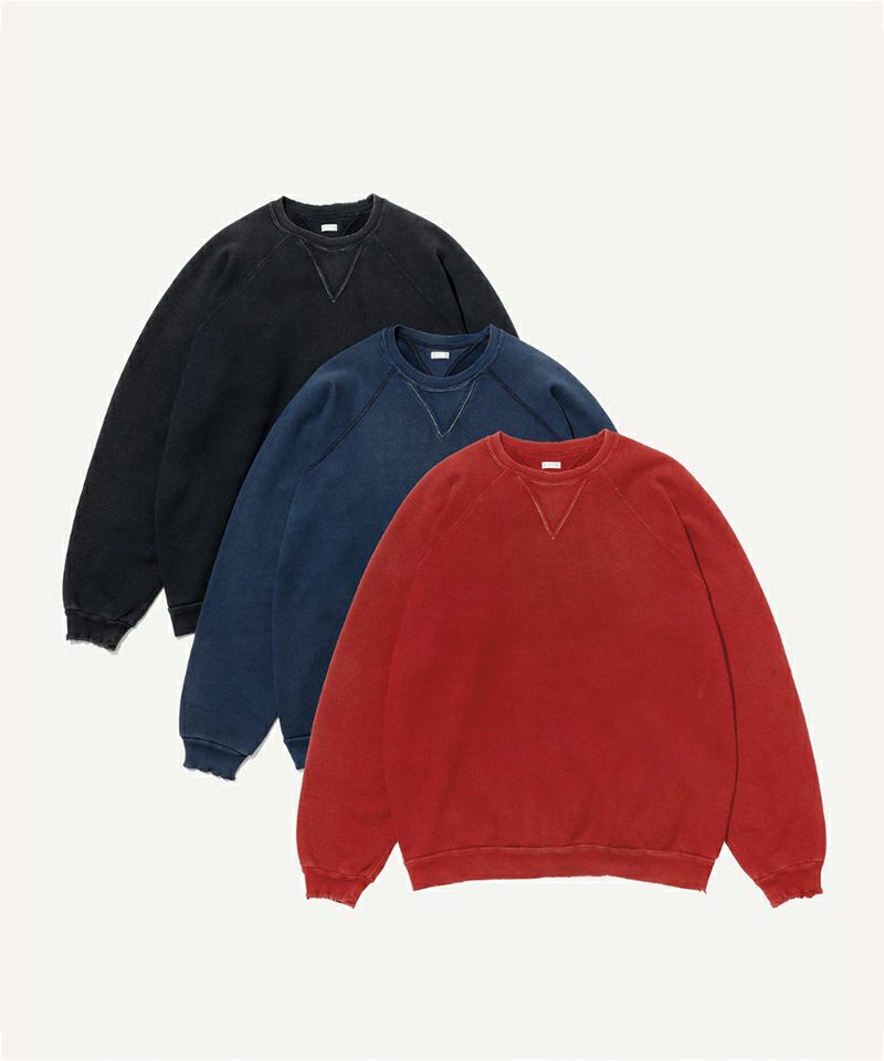 k*9様 25ss A.PRESSE Vintage Sweatshirt サイ A.PRESSE Vintage Half Zip Sweat Shirt 25SAP-05-08K (25SAP-05