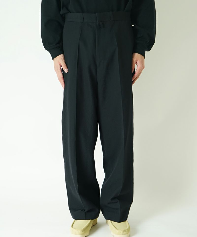 Wool Gabardine Trousers