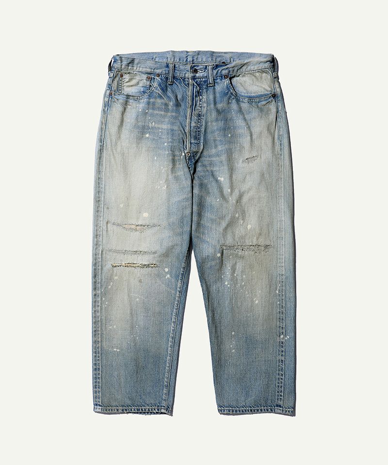 ＜A.PRESSE＞No.37 Washed Wide Denim Pants