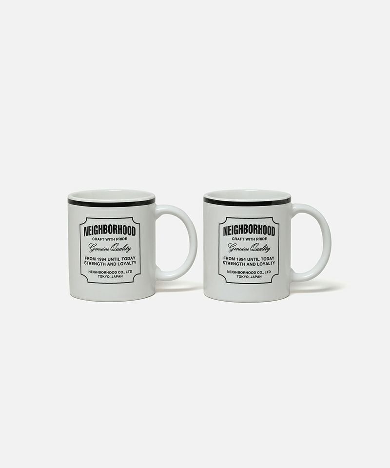 ＜NEIGHBORHOOD＞MUG CUP SET