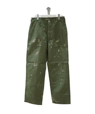 パンツ 25AW WASHEDBAGGYSATINBLEACHED BAKERPANTS WASHED BAGGY SATIN BLEACHED BAKER PANTS(KHAKI BROWN) - H-L