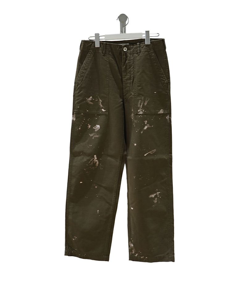 パンツ AURALEE Washed Bleached Baker pants AURALEE / Washed Baggy Satin Bleached Baker Pants (Dusty