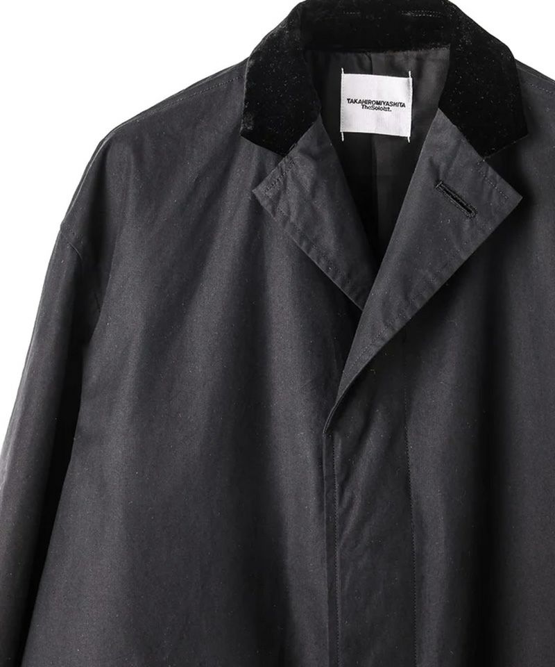 TAKAHIROMIYASHITATheSoloist.＞velvet collar chesterfield coat