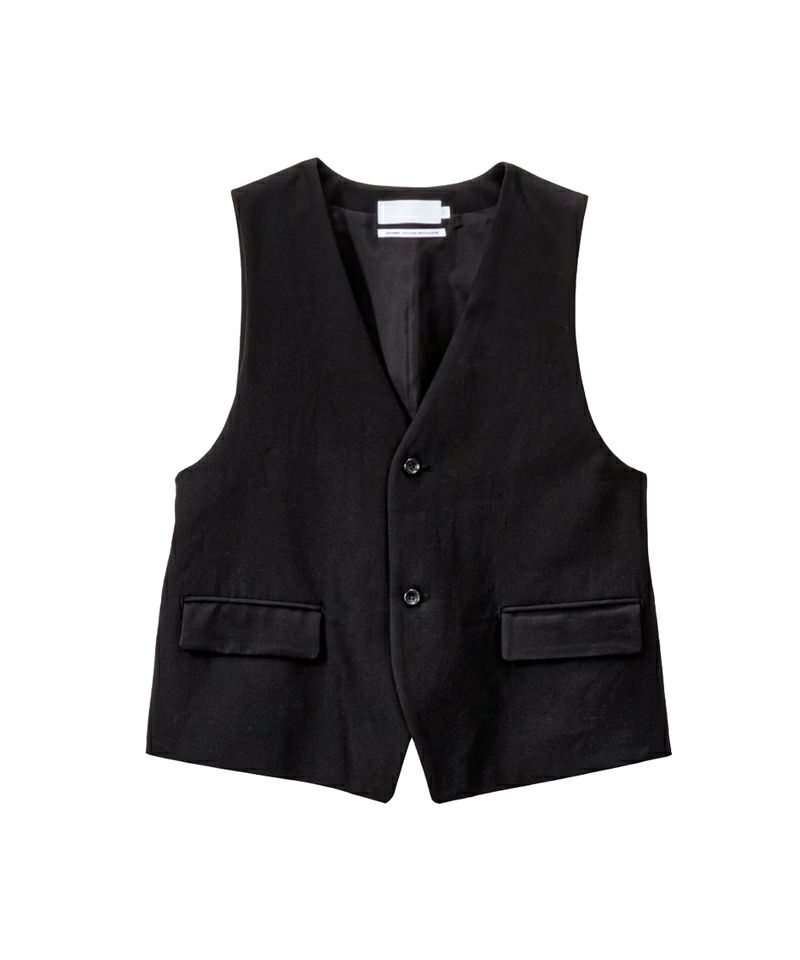＜Graphpaper＞Cotton Cupro Back Satin Gilet