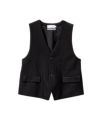 ＜Graphpaper＞Cotton Cupro Back Satin Gilet