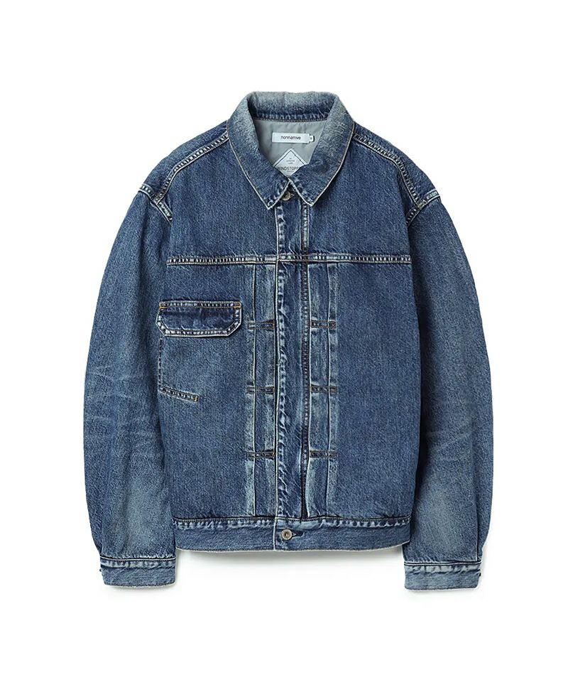 ＜nonnative＞TRUCKER BLOUSON COTTON 11.5oz DENIM VW LIGHT WITH WINDSTOPPER®
