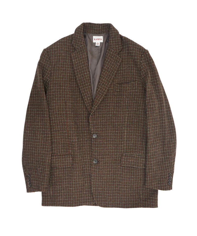 ＜KAMIYA＞Chenille Tweed Jacket