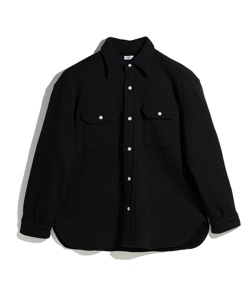  ＜FOUNDOUR＞SWEAT WORK SHIRT