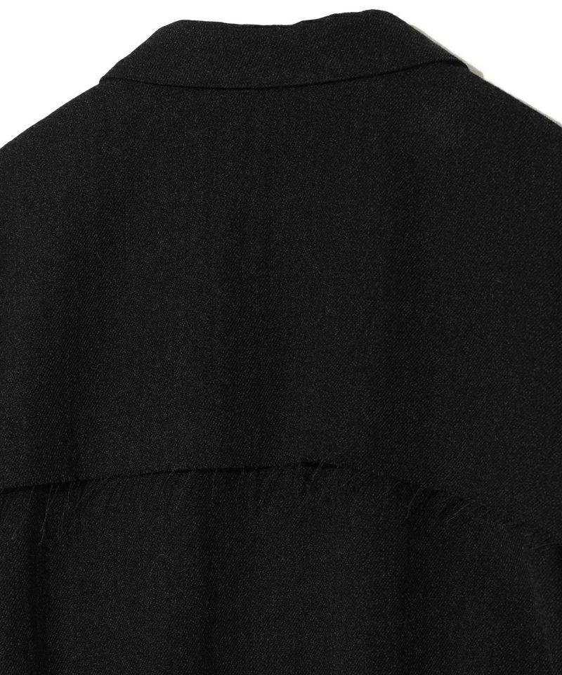 UNDERCOVER カーフスエードパッカリングリブブルゾン UNDERCOVER カーフスエードパッカリングリブブルゾン