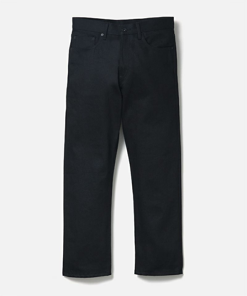 ＜NEIGHBORHOOD＞BLACK DENIM SLIM STRAIGHT PANTS