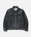 ＜NEIGHBORHOOD＞WASHED BLACK DENIM TYPE-4 JACKET
