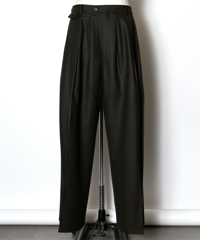 2022AW RAINMAKER HAKAMA TROUSERS 4 BLACK
