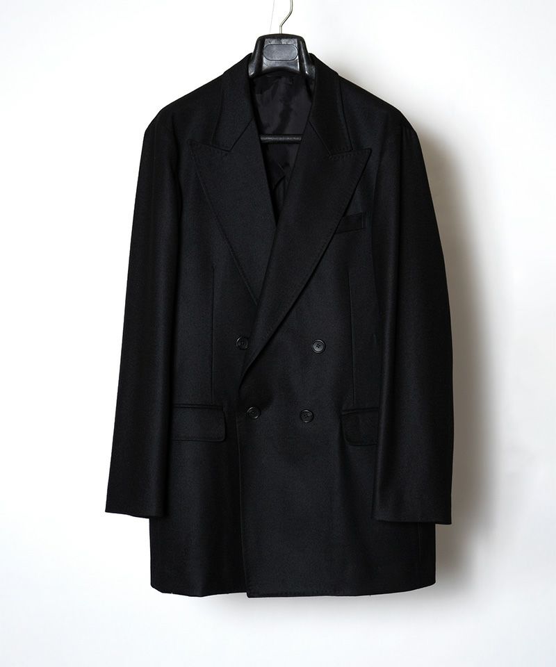 RAINMAKER＞DOUBLE BREASTED LONG JACKET | MAKES ONLINE STORE