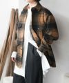 ＜HYKE＞PLAID WORK JACKET