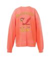 ＜KAMIYA＞“Messenger Bird”Distressed L/S PocketT