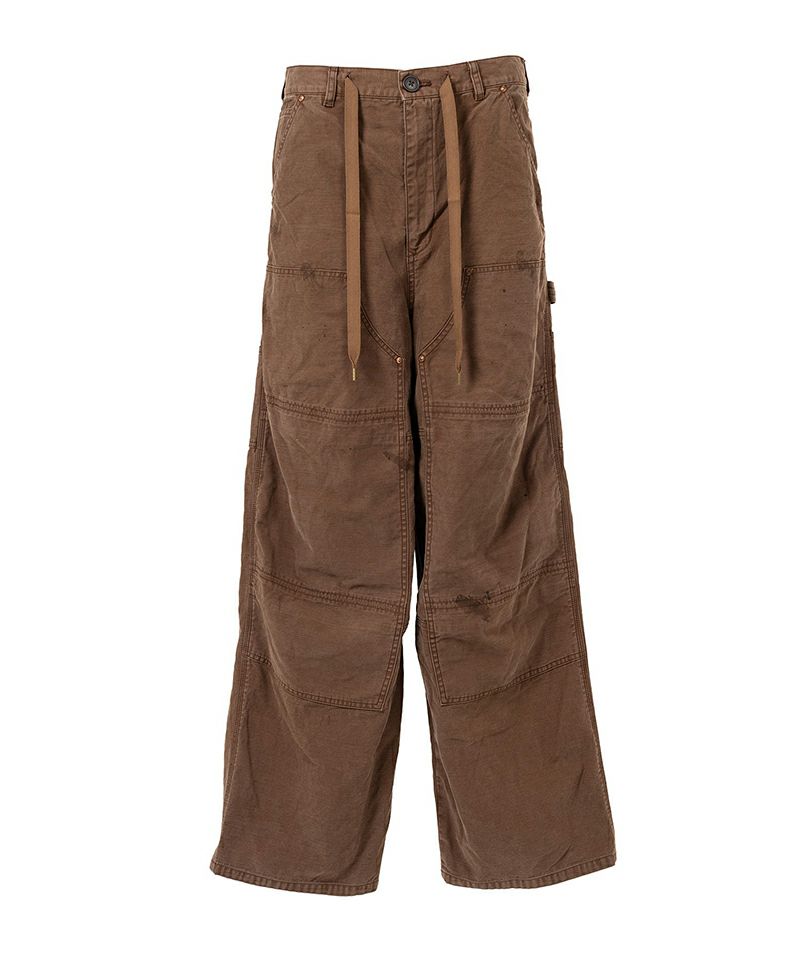 KAMIYA＞Back Satin Painter Pants | MAKES ONLINE STORE