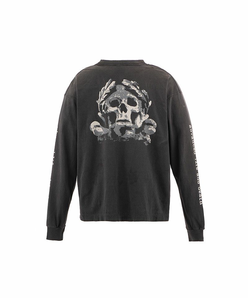 【22AW☆国内正規品】VL LS TEE SKULL / BLACK 未使用品 SAINT MXXXXXX(セントマイケル) 商品ページ - VL LS TEE BONE / BLACK