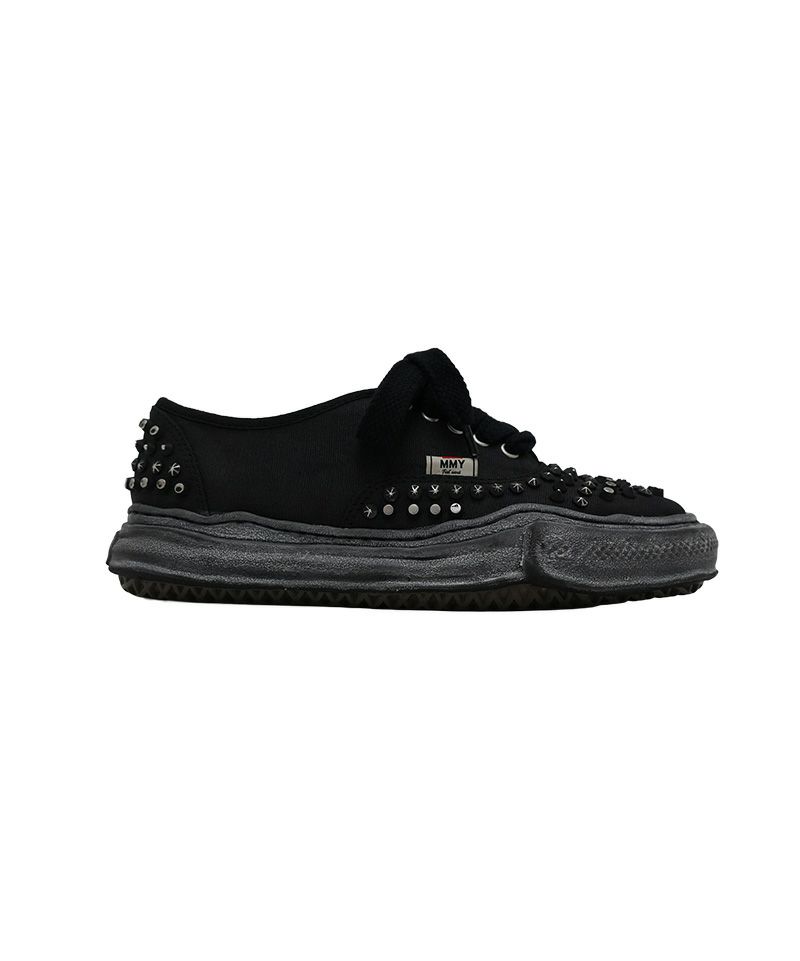 ＜MAISON MIHARAYASUHIRO＞BAKER/Original Sole Studded Paint Canvas Sneaker