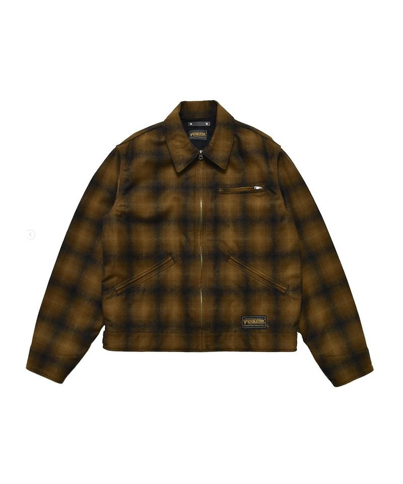 MINEDENIM＞PENDLETON W.Plaid Zipup Work JKT | MAKES ONLINE STORE