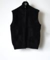 RAINMAKER＞FOX CASHMERE ZIP-UP VEST | MAKES ONLINE STORE