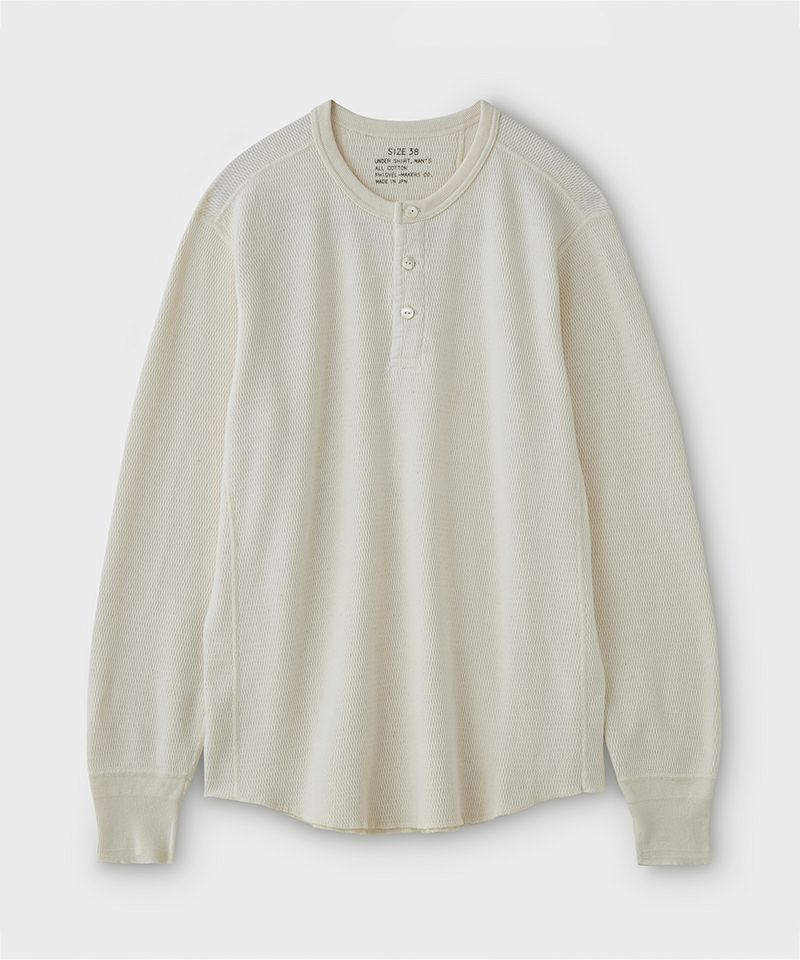 ＜PHIGVEL＞THERMAL HENLEY TOP