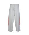 ＜KAMIYA＞“Skull Flame” Distressed Sweat Pants