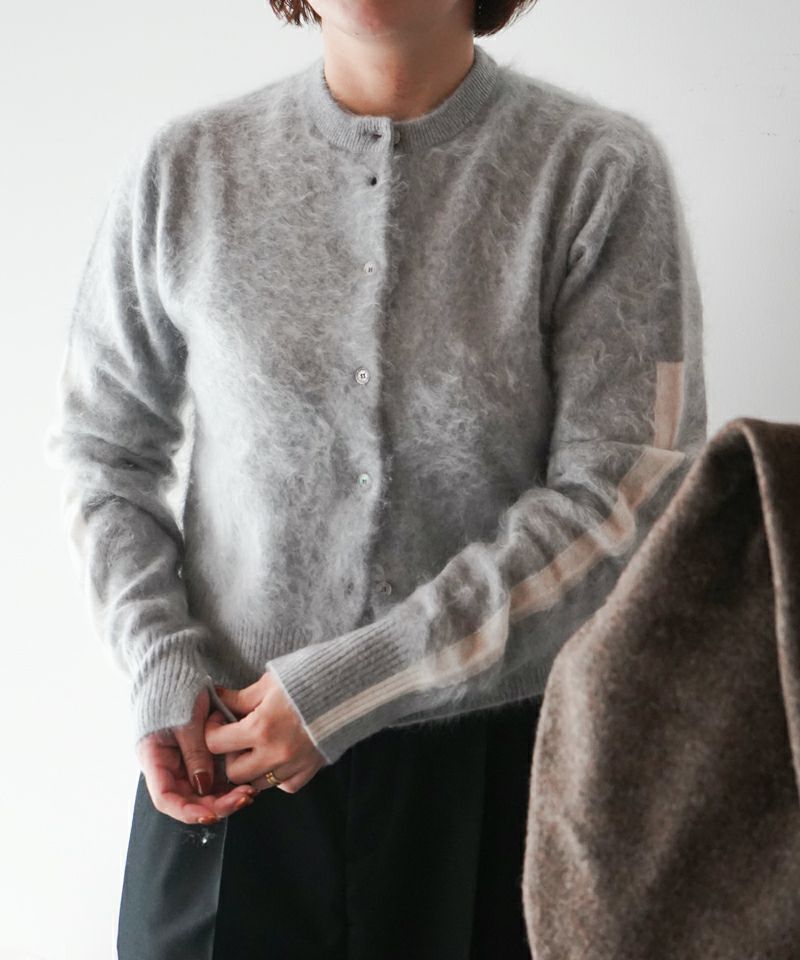 ＜CINOH＞CASHMERE SHORT KNIT CARDIGAN