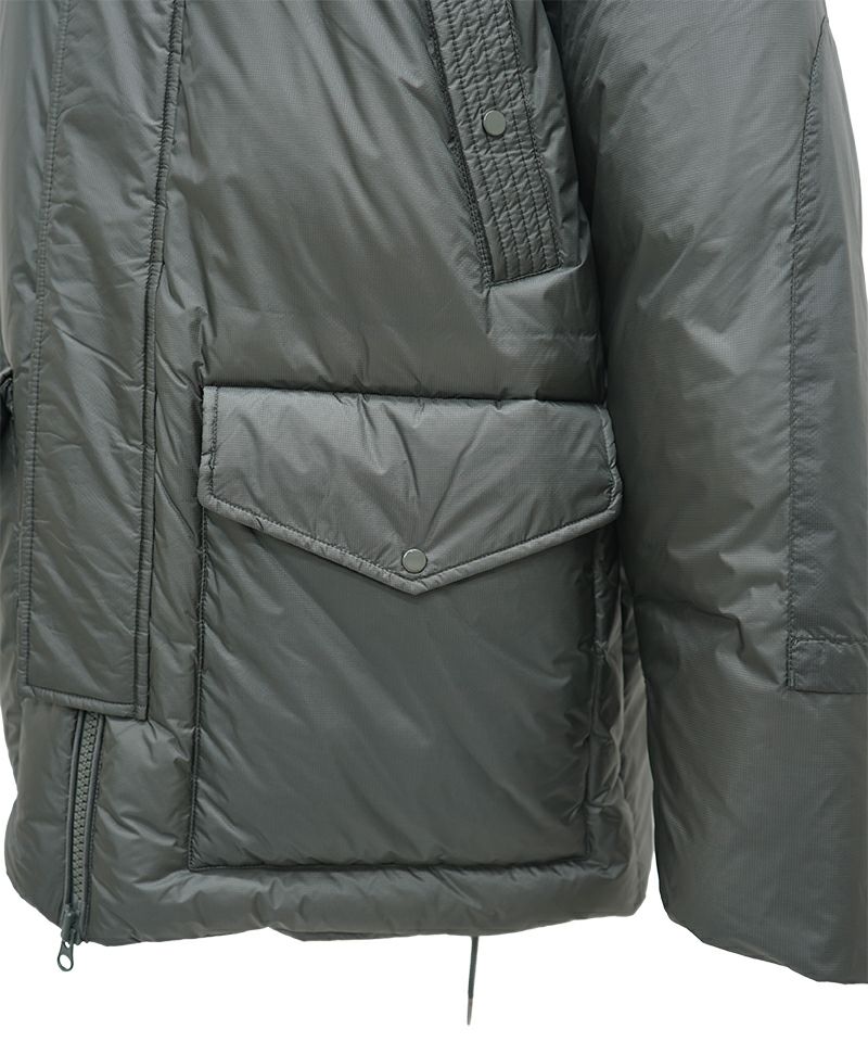 C.P. COMPANY＞LONG JACKET IN DOWN SHIELD | MAKES ONLINE STORE