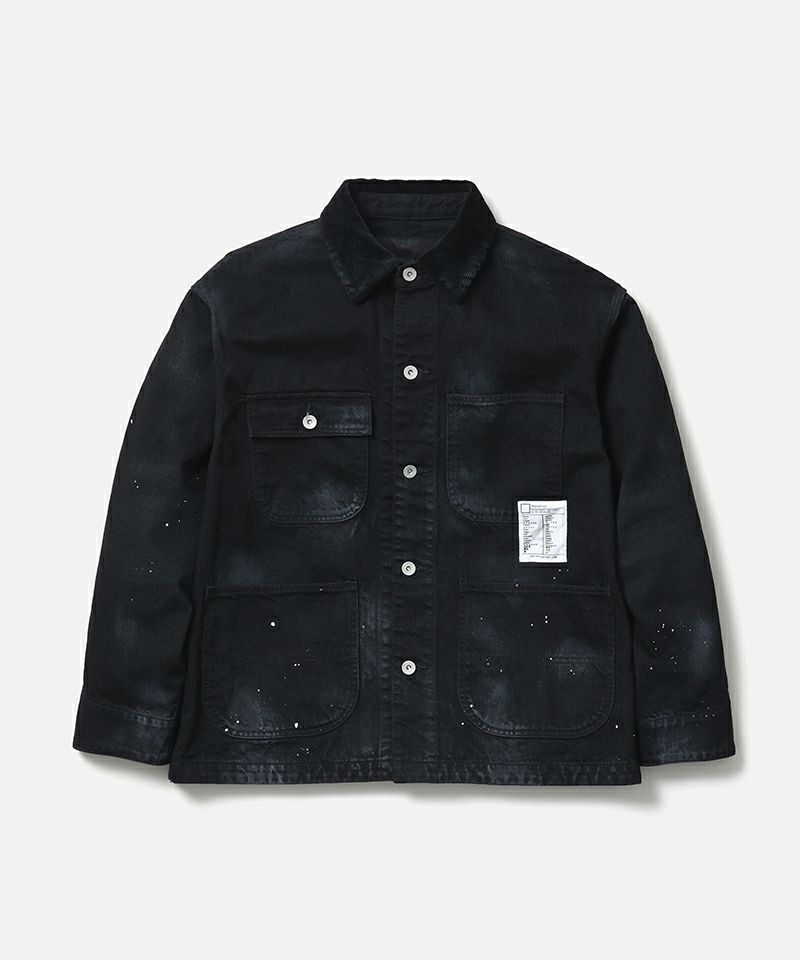 ネイバーフッド　2024S/S SHORT COVERALL JACKET NEIGHBORHOOD WASHED COVERALL