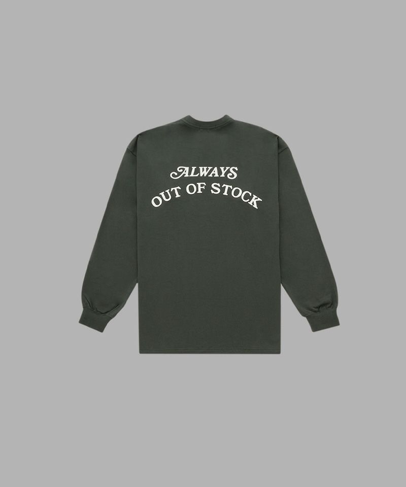ALWAYS OUT OF STOCK シャツ ホワイト ALWAYS OUT OF STOCK Tシャツ