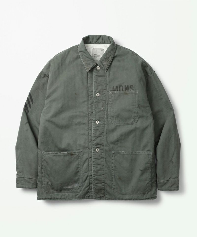 MADNESS 名作ジャケット MADNESS＞REGENERATED 40's P-47 UTILITY JACKET | MAKES ONLINE