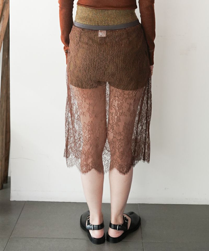 フミカ_ウチダ SILK MOIRE APRON SKIRT フミカ_ウチダ SILK MOIRE APRON SKIRT FUMIKA UCHIDA フミカ ウチダ