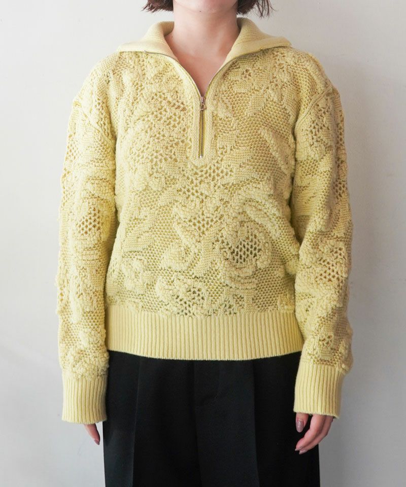 PHOTOCOPIEU＞HALF-ZIP SWEATER | MAKES ONLINE STORE