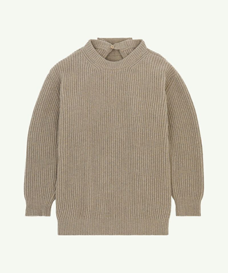 ウールブレンド セータードレス