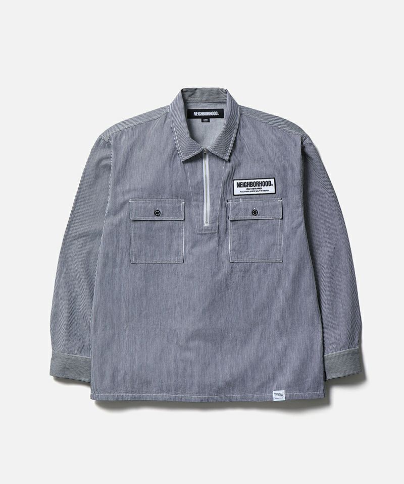 ＜NEIGHBORHOOD＞CLASSIC WORK PULLOVER SHIRT LS