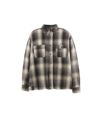＜SAINT MICHAEL＞BB_FLANNEL SHIRT/CHECK/BLACK